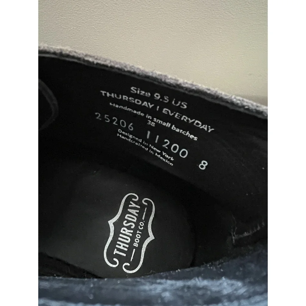Thursday Boot Company refer photos